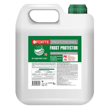 Bona Forte Professional Жидкое удобрение FROST PROTECTOR, канистра 5 л