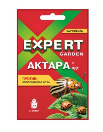 Актара ВДГ Expert Garden от колорадского жука 1,2 г