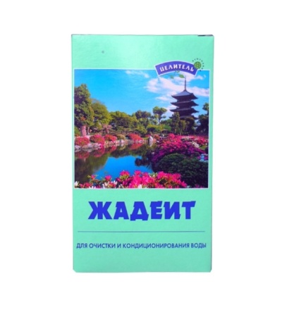 Активатор для воды Жадеит минерал для очистки и кондиционирования 150 гр Природный Целитель