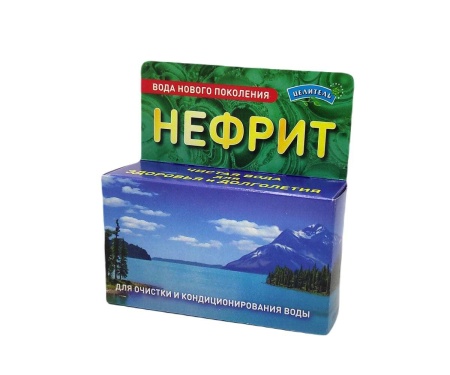 Активатор для отчистки воды Нефрит 75 гр Природный целитель